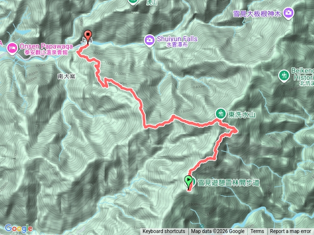 東洗鳥縱走(東洗水山-上島山)（材哥）預覽圖