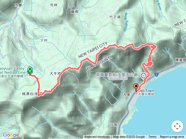 20250702 桃源谷步道群山海健行(內寮蕭家莊.福德山.桃源谷.灣坑頭山.草嶺埡口.天公廟.大里車站)預覽圖