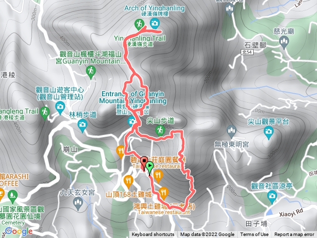 小北插登山口