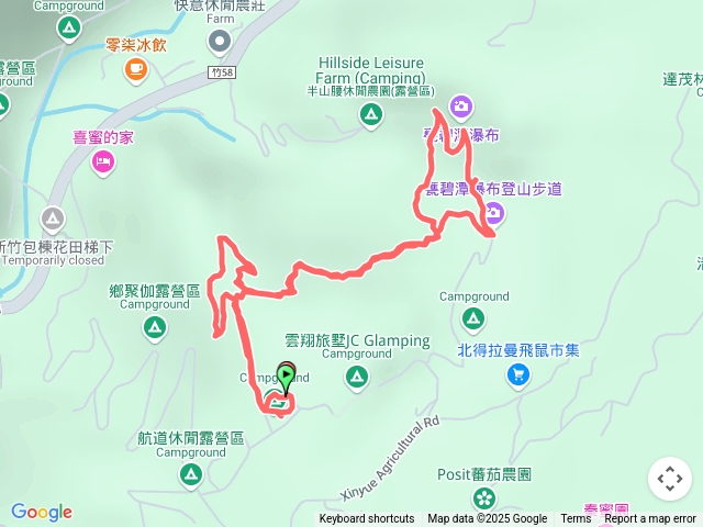 水田露營區-甕碧潭步道體驗。