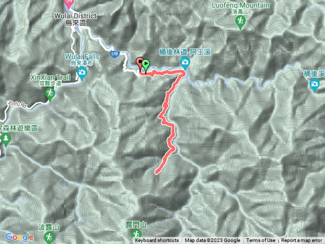 烏來秘境-西坑林道