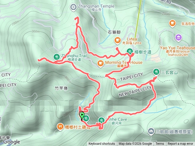 銀河洞瀑布越嶺貓空六連峰O型(含山上豆花吃冰）預覽圖