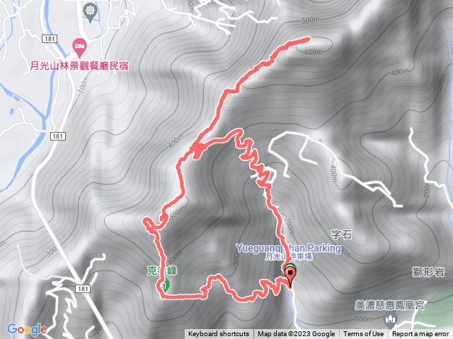 月光山、雙峰、克孝峰