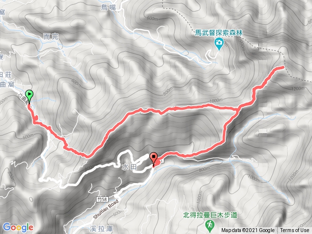 金華山慈惠堂→馬武督山→蓮包山→外鳥嘴山