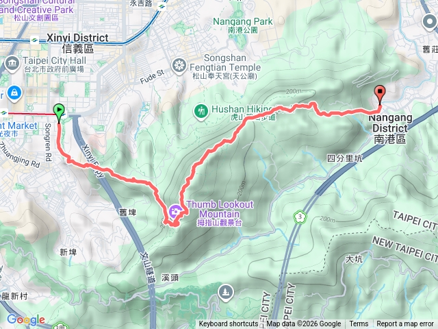 四獸山步道預覽圖