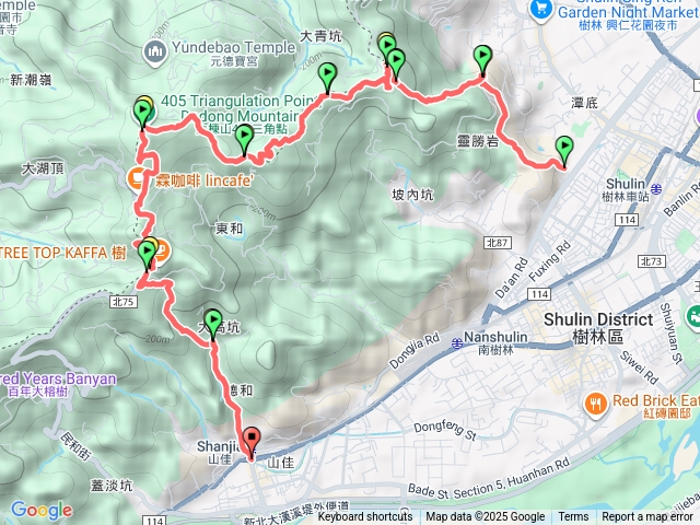 小百岳集起來樹林大棟山、青龍嶺、大同山步道20250809102507