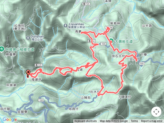 114.06.15.塘湖古道+出水坑步道+ 交力坪車站 +太興岩步道O行環走