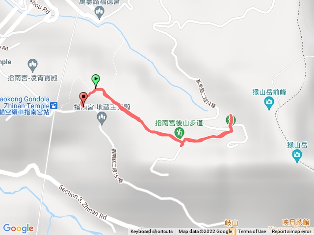 猴山岳步道