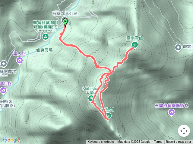 嘉南雲峰&石壁山
