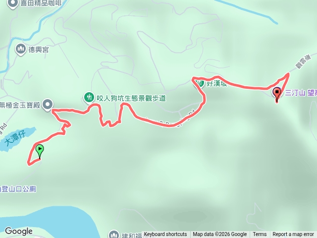 太平三汀山