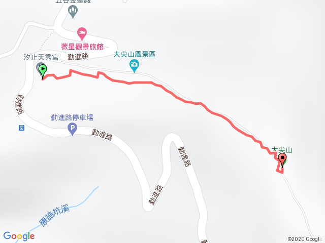 大尖山（單趟）