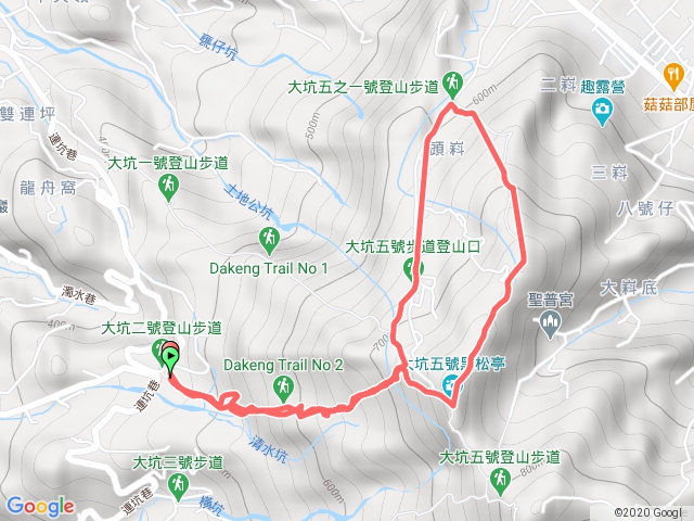 大坑2号, 5一1号一圈
