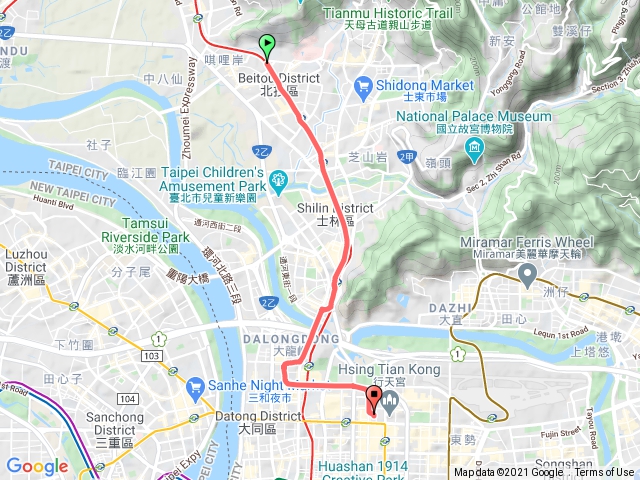 二子坪 菜公坑山 大屯坪 面天坪 清天宮登山口