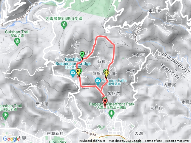 龍船岩開眼山白石湖