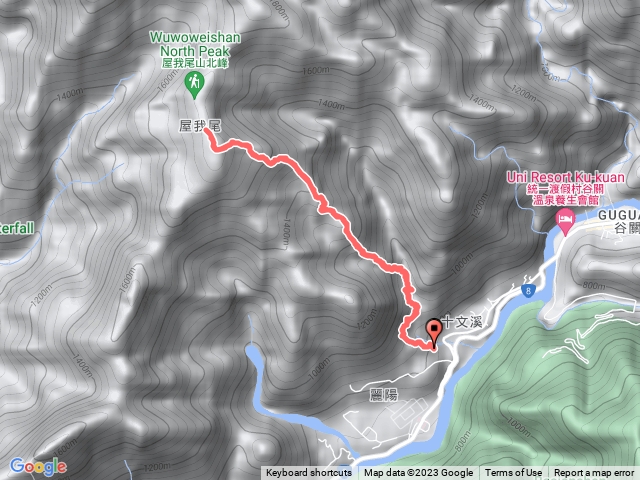 屋我尾山步道 麗陽路線