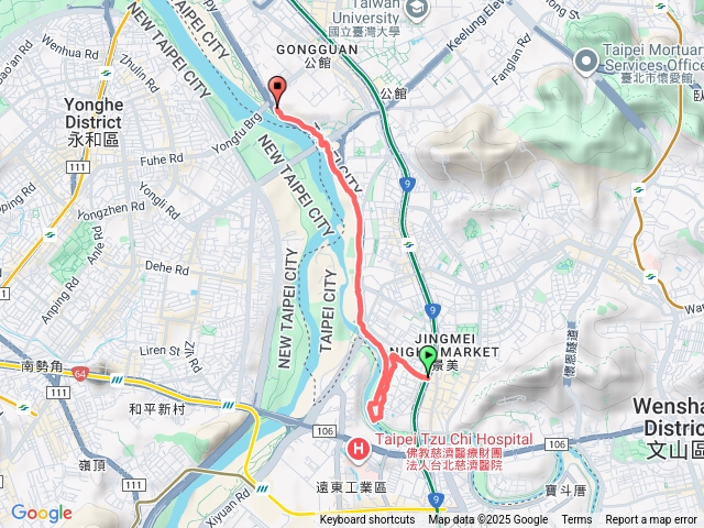 景美國小至自來水園區