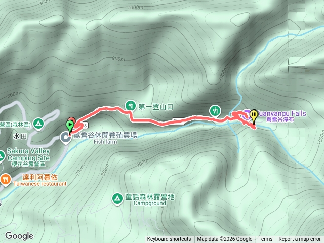 鴛鴦谷健走步道