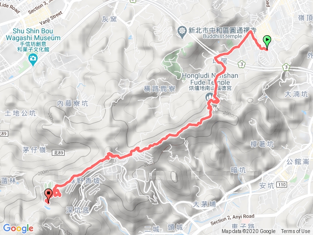 南勢山中湖縱走