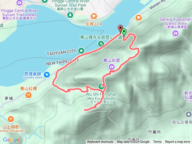 鳶山彩壁-五十分山