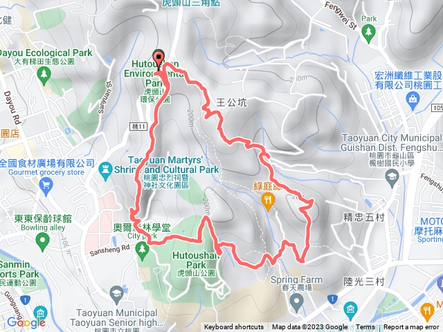 王公坑山虎頭山步道20231102