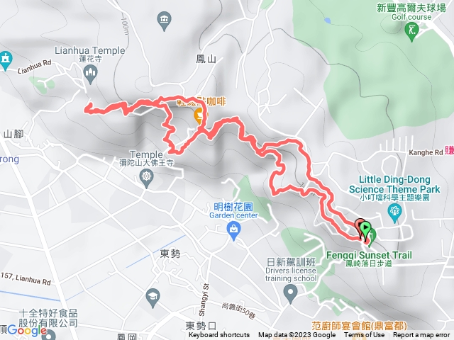 新竹－臺灣百大必訪步道鳳崎落日步道202304291753