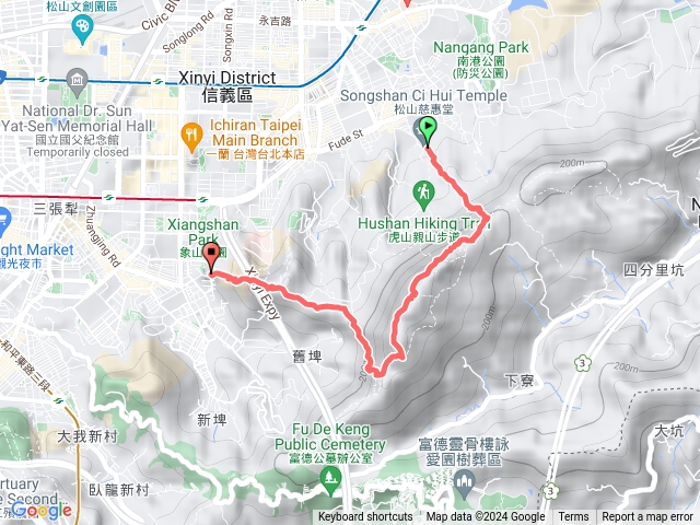 小百岳集起來南港山縱走親山步道(拇指山、南港山、象山、九五峰)202403101441