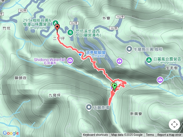 竹坑溪步道-龍宮瀑布