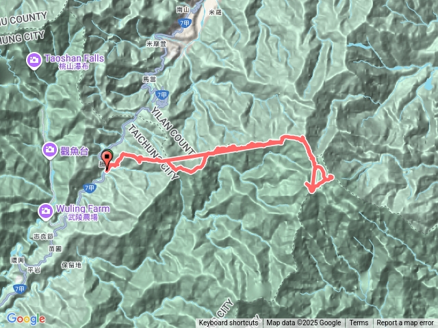 北ㄧ段-審馬陣-南湖北山-南湖北峰-南湖大山-南湖東峰
