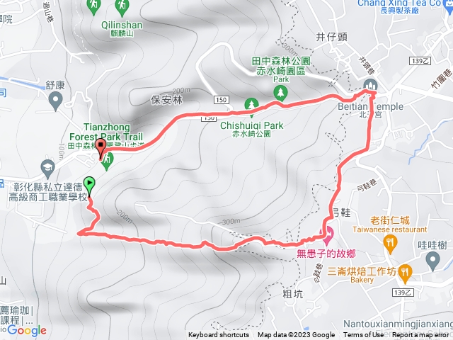 田中森林步道4月25號