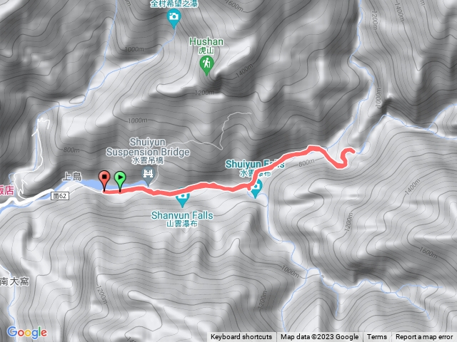 苗栗汶水溪-大石門瀑布-水雲瀑布（溯溪）