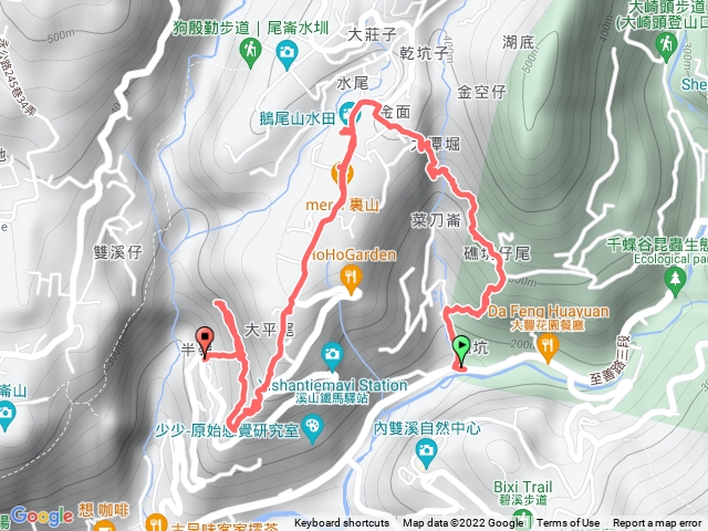 礁坑橋-平溪步道-平菁布道-溪山百年古圳