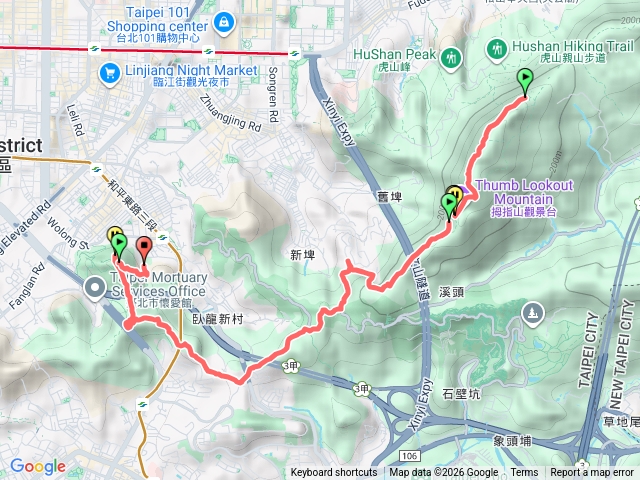 台北大縱走第六段_虎山-富陽公園