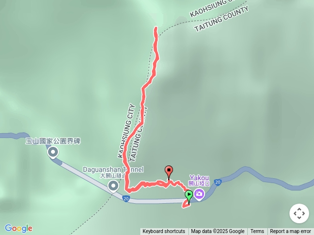 關山嶺山20250221