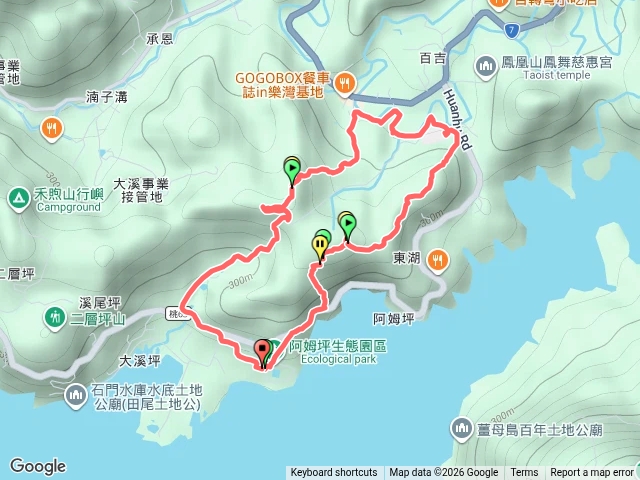 大溪安姆坪探路