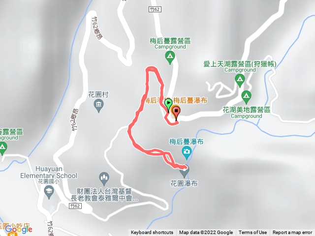 梅后蔓瀑布步道