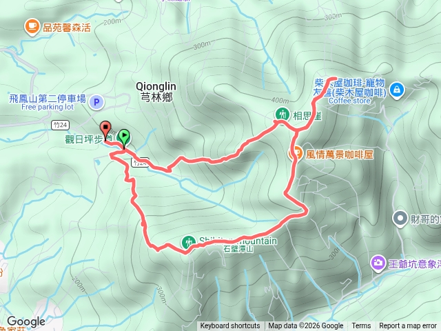 1150802飛鳳山&中坑山O繞預覽圖