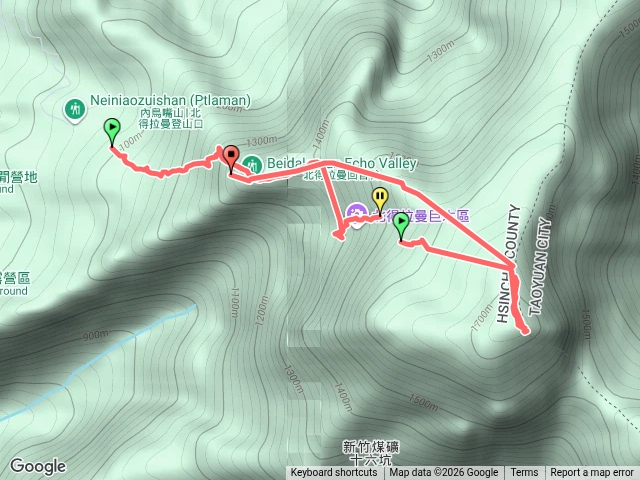 北得拉曼神木內鳥嘴山