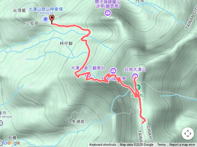 台南大凍山-圓墩仔山