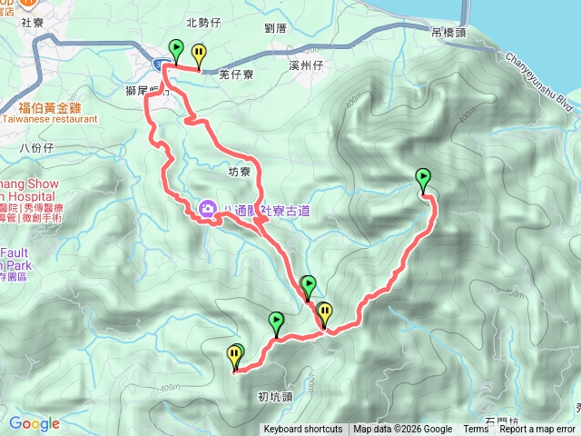 陳頭坑山+粗坑頭山（八通關蜈蚣段）預覽圖