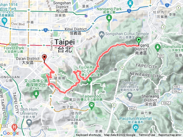 台北大縱走第六段