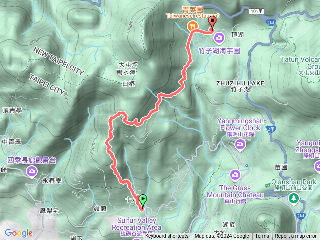 十八份-中正山-第一登山口-竹子湖預覽圖