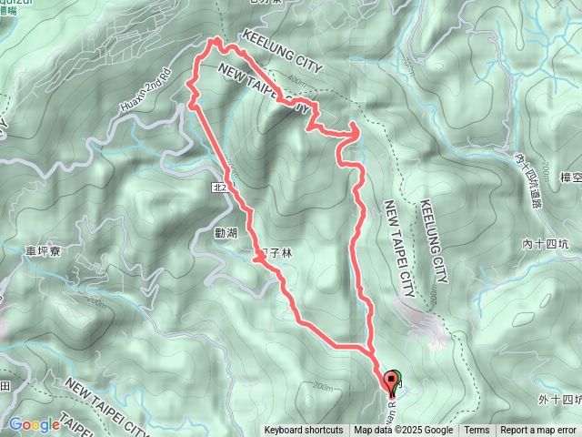 友蚋山南峰_新山_夢湖_烘內
