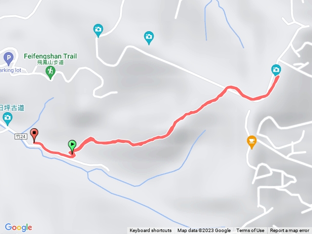 飛鳳山土路上下