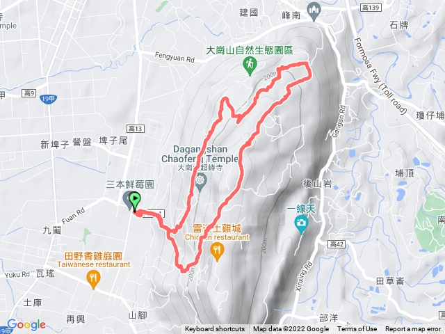 大崗山盤龍峽谷
