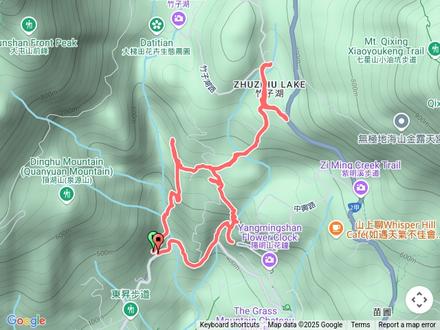 猴崁竹子湖大屯山瀑布