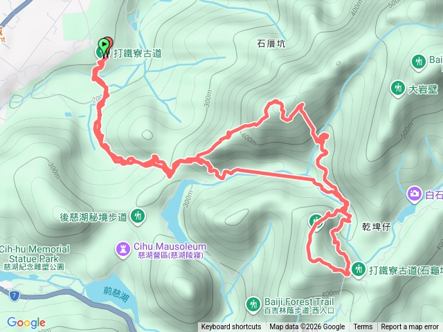 打鐵寮石龜坑山東興橋0繞