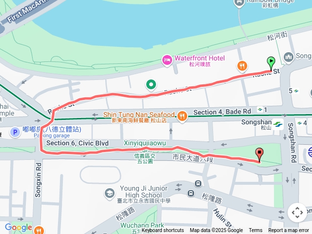 2025臺北健走趣松山車站（饒河夜市、交五公園）202506290125預覽圖