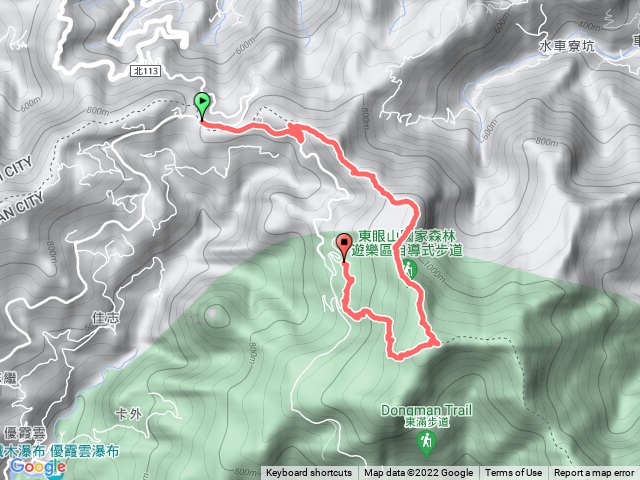 志繼山、東眼山