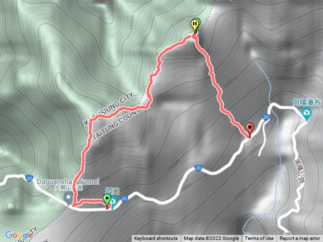 關山嶺上溪頭山下
