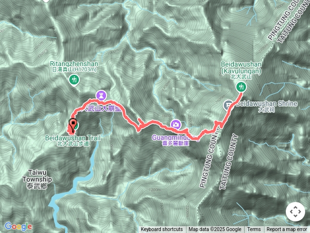 2025-03-23_08北大武山+西大武山（3天2夜）